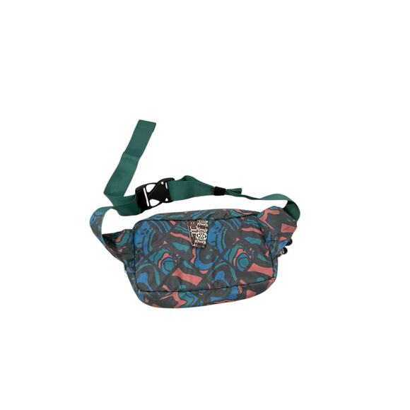 Kavu Point Sur Belt Bag Blue Gray Orange Hiking Climbing Small - Picture 2 of 6